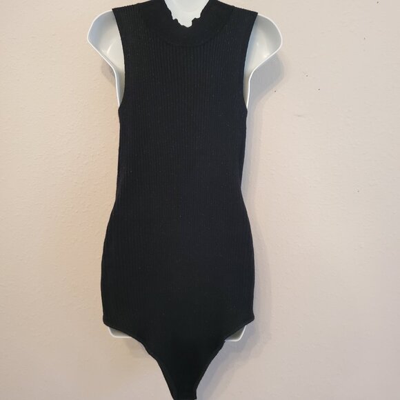 On 34th Women's Sleeveless Top Sweater Bodysuit Mock Neck Size XXL. - Picture 10 of 15